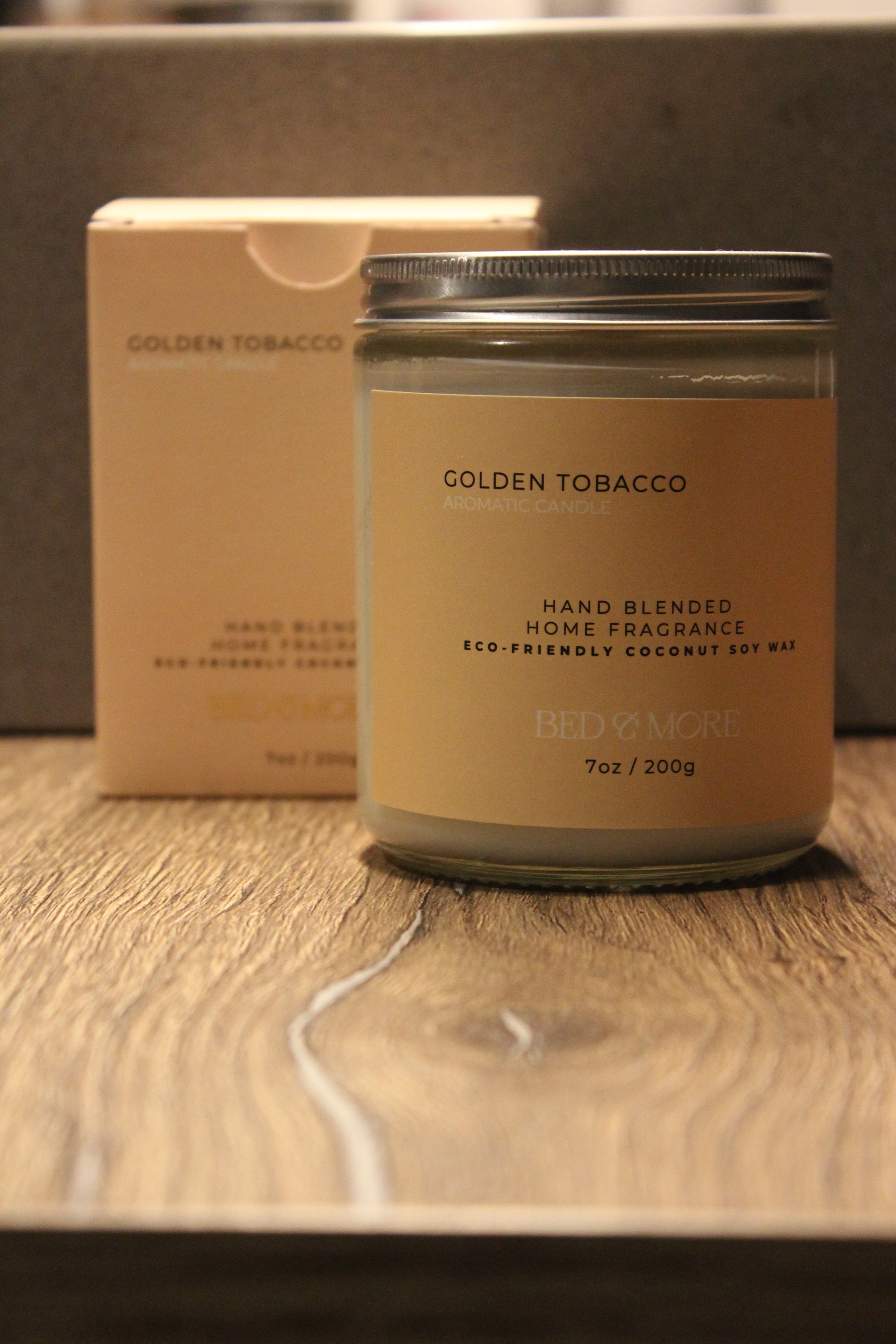 Premium Candle | Golden Tobacco