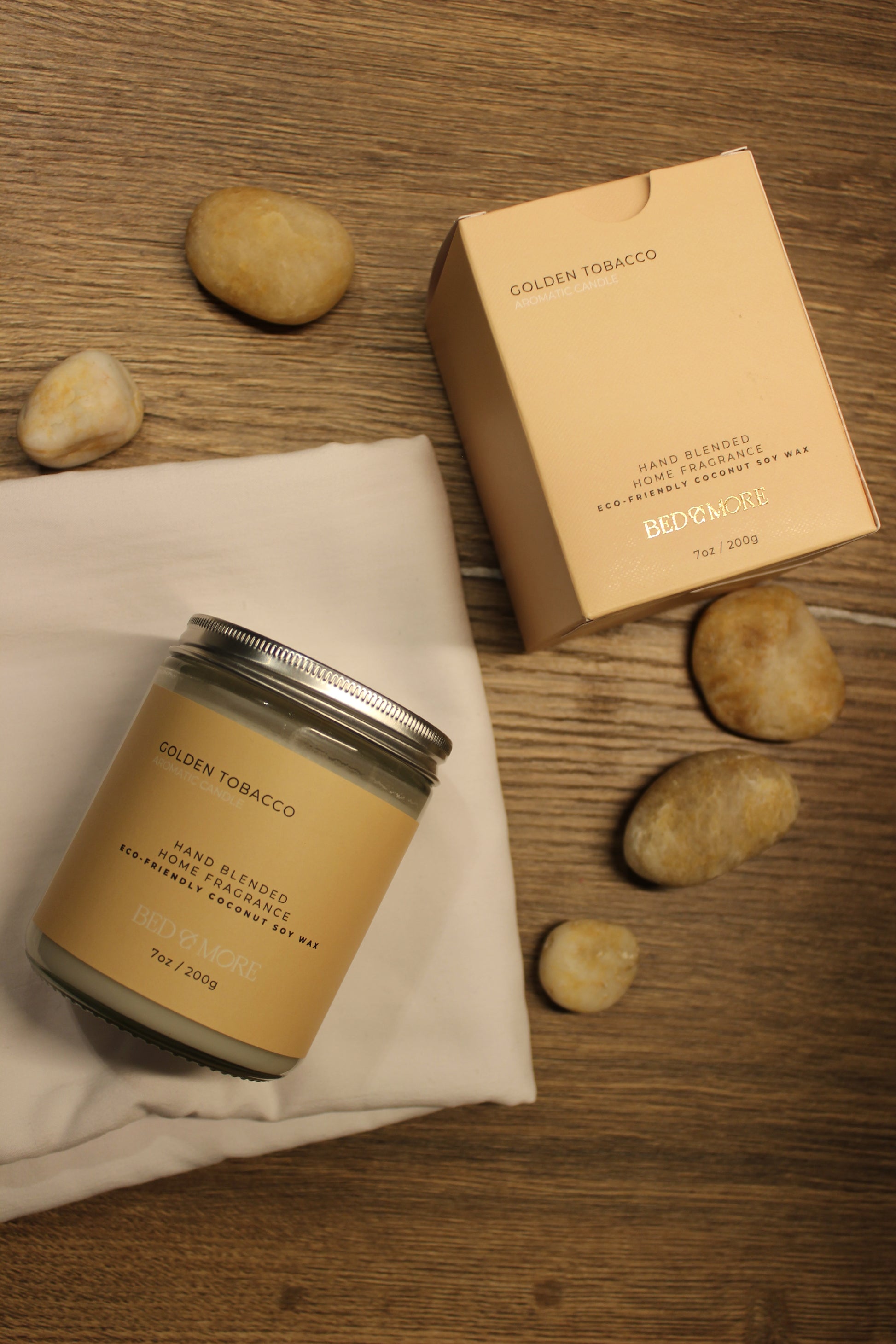 Premium Candle | Golden Tobacco
