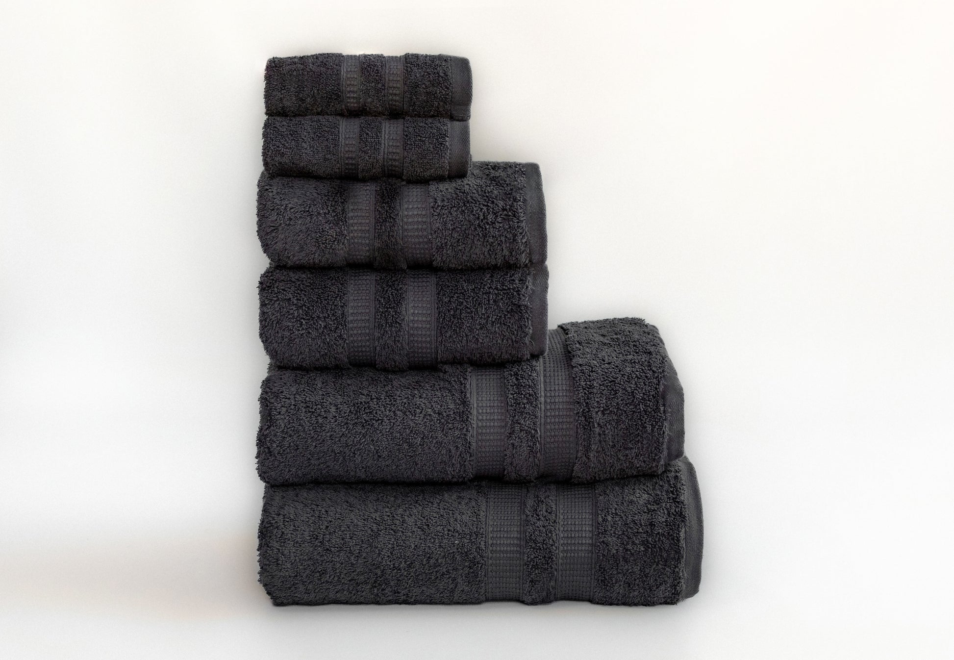 6-Piece | Cement Towel Set | 650GSM