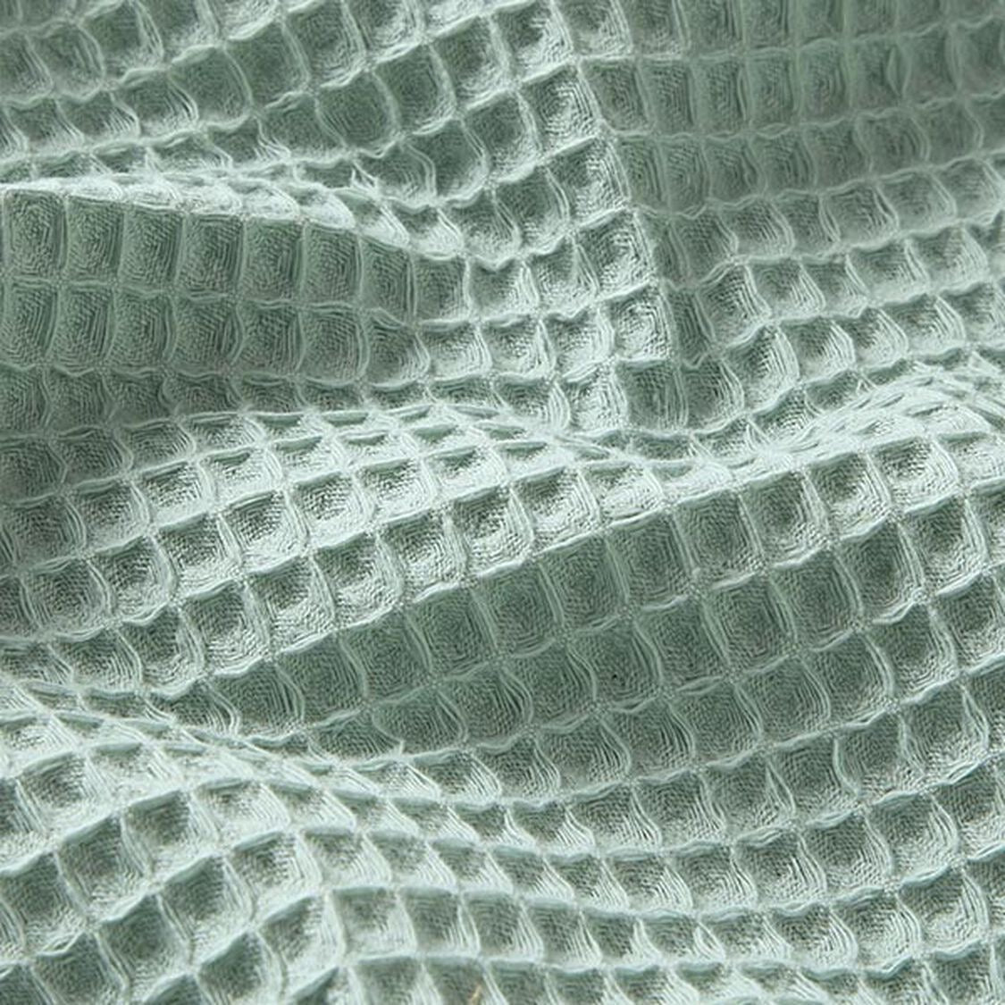 Jacquard | Mint Waffle Coverlet