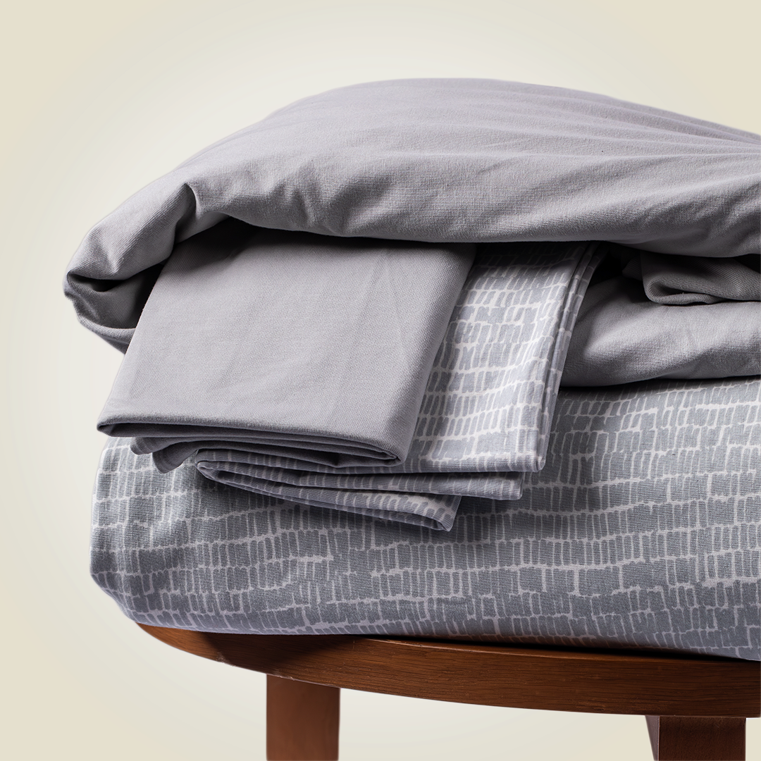 6-Piece | Grey Jersey Knit | 400GSM