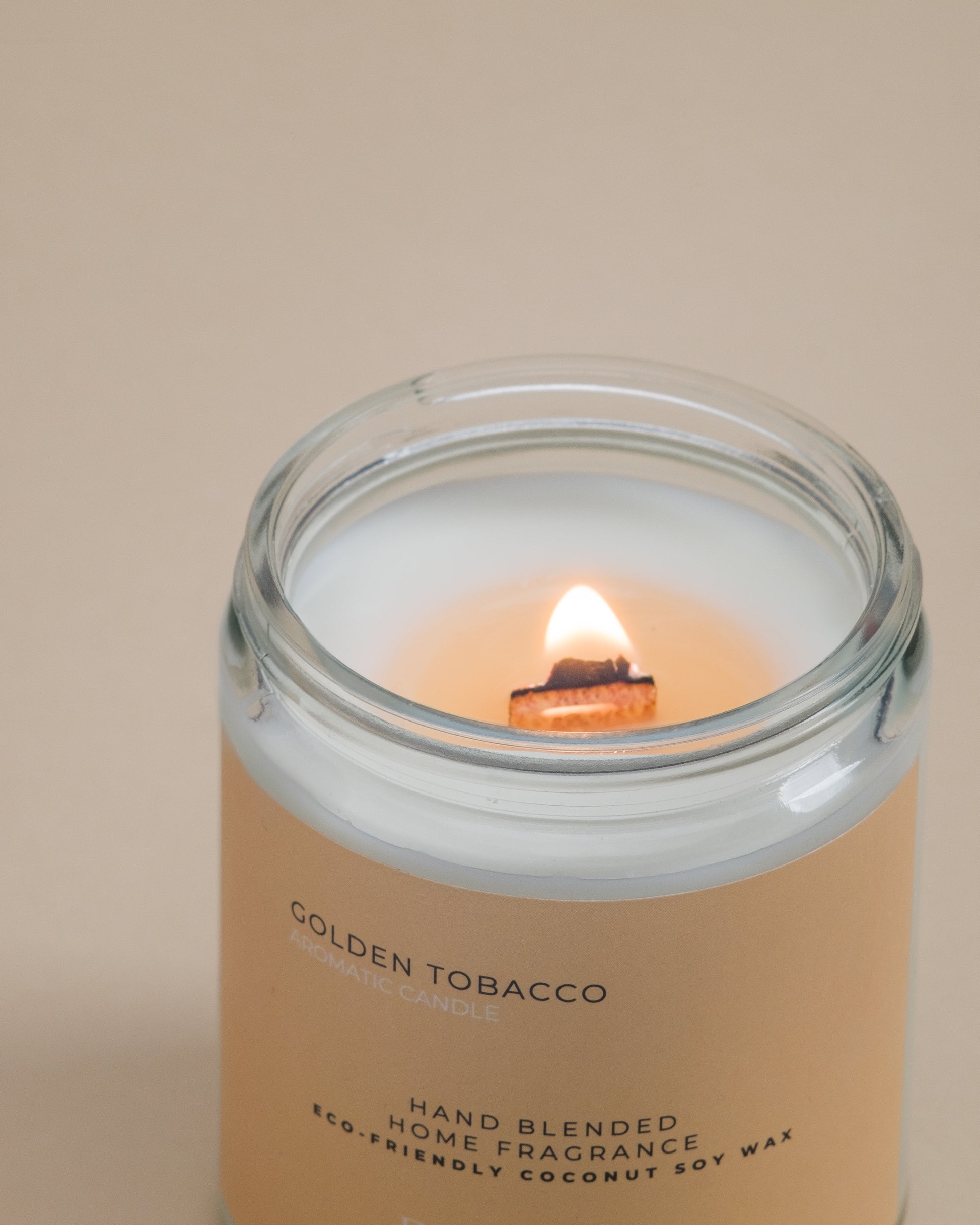 Premium Candle | Golden Tobacco