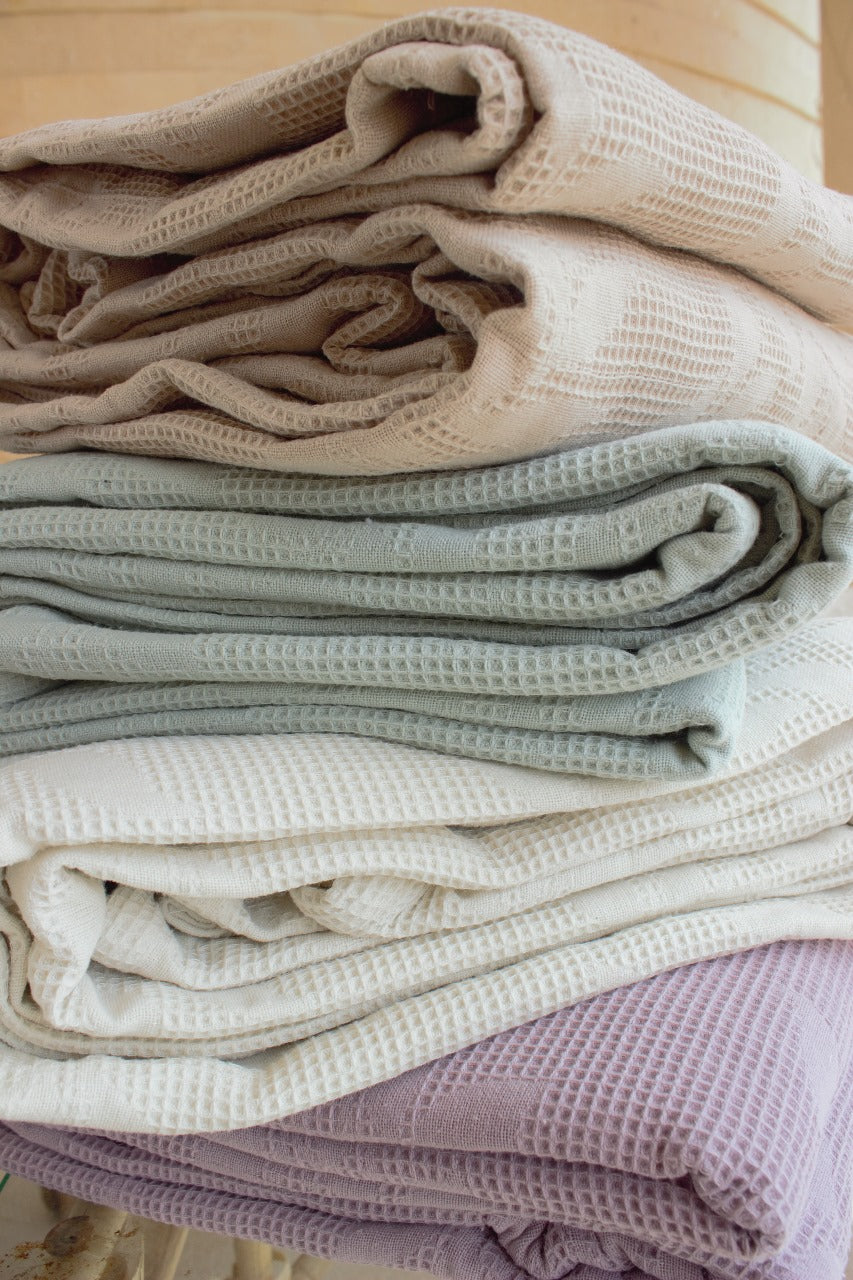 Waffle Summer Coverlet
