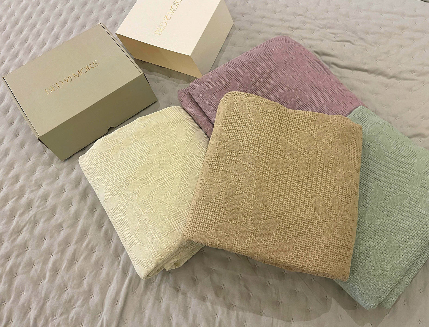 Waffle Summer Coverlet