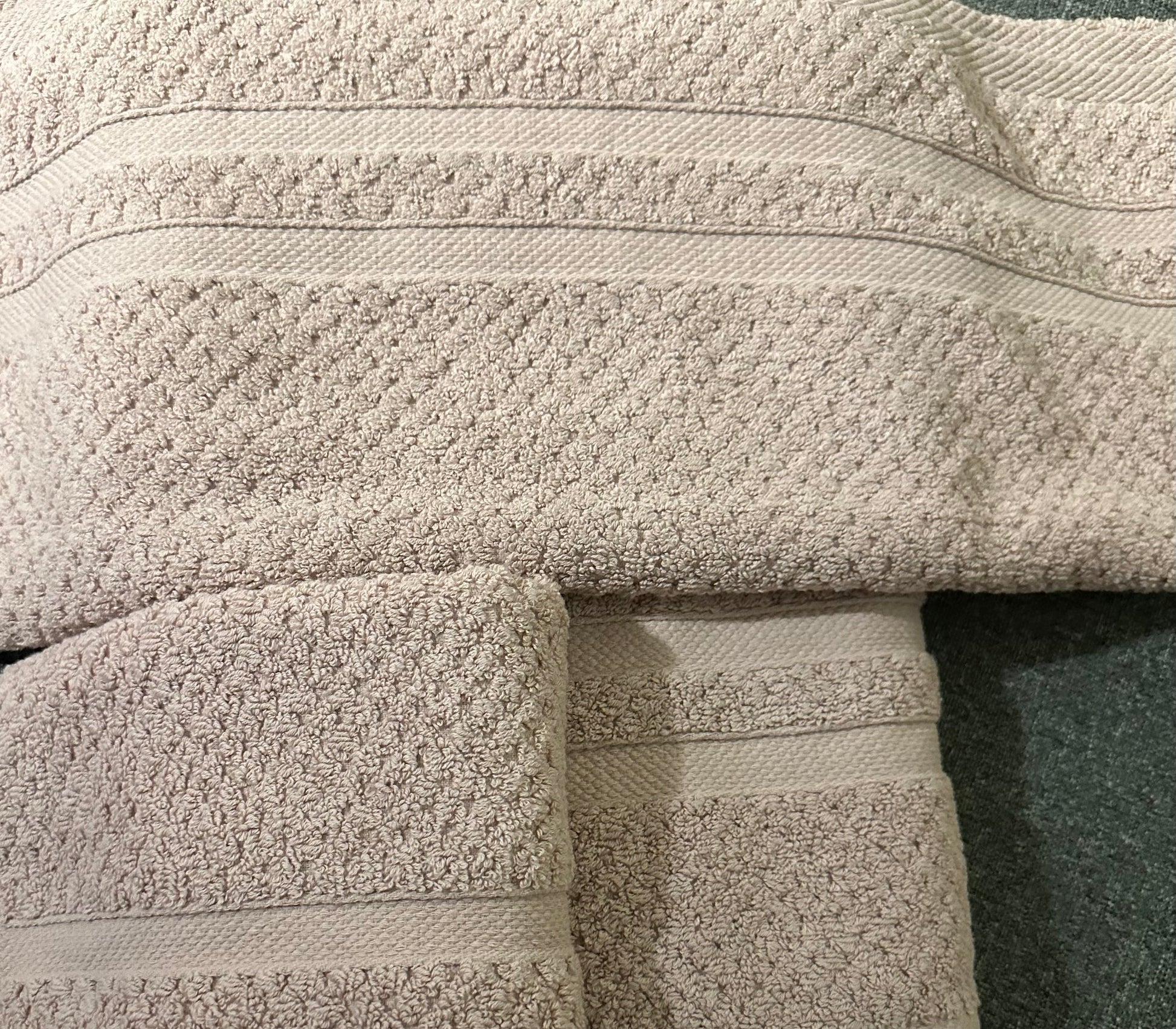 3-Piece | Beige Signature Towel | 850GSM