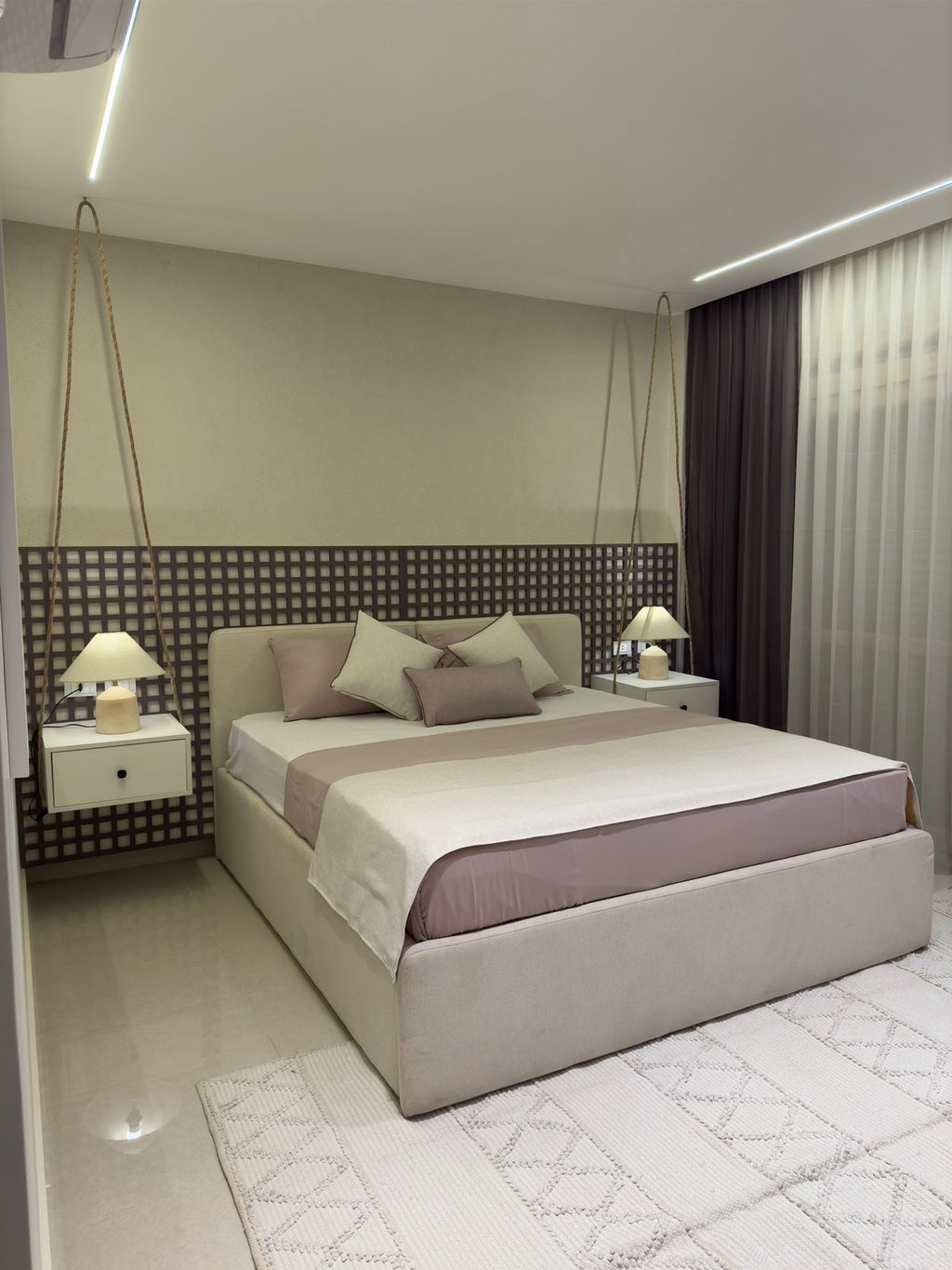 Duvet Cover Set | Cashmere Seersucker | 300GSM