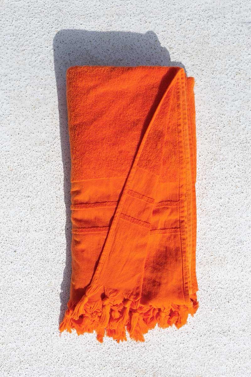 Neon Orange | Beach Towel