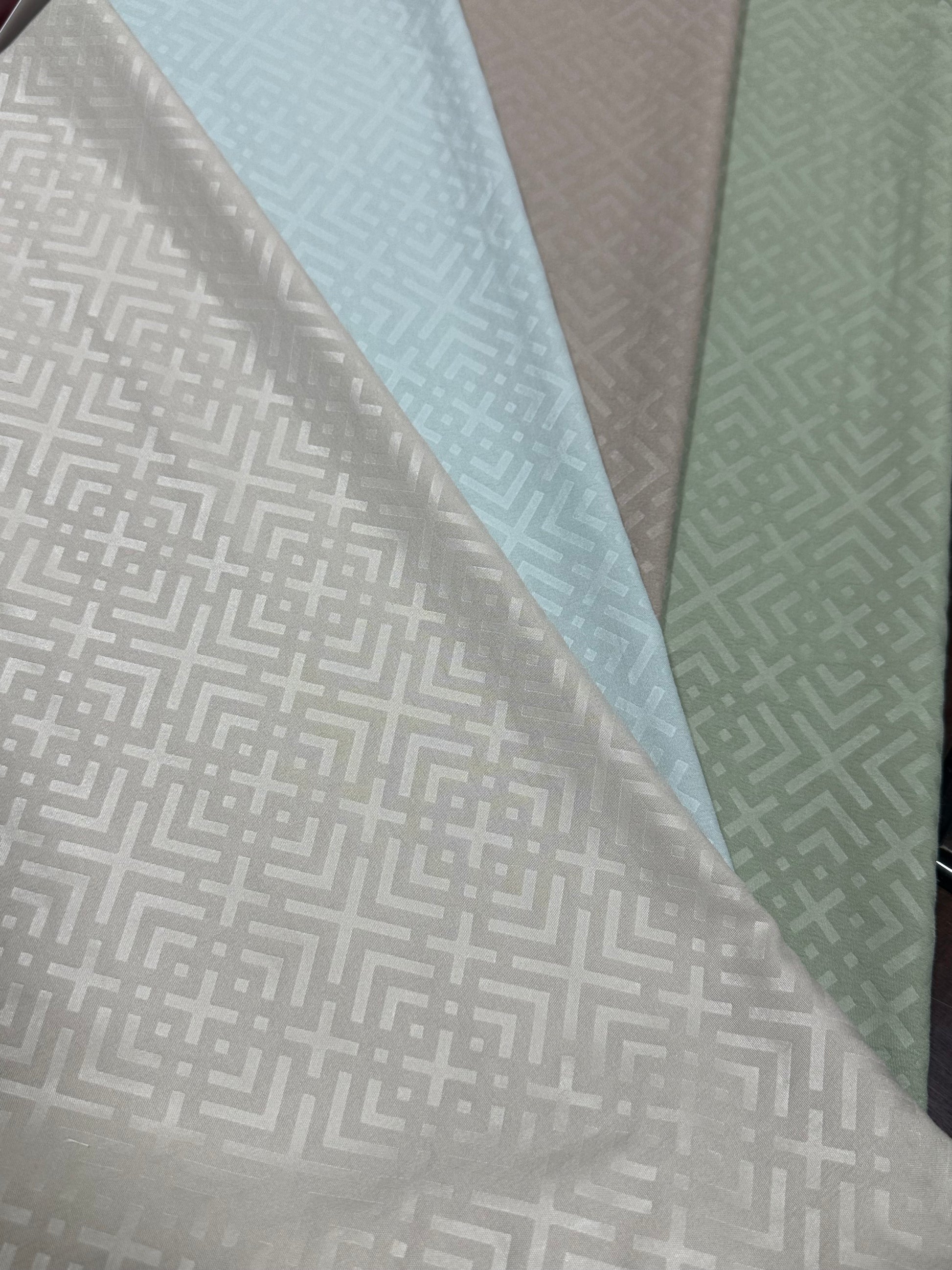 Duvet Cover Set | Silky Tencel Geometric | 300GSM