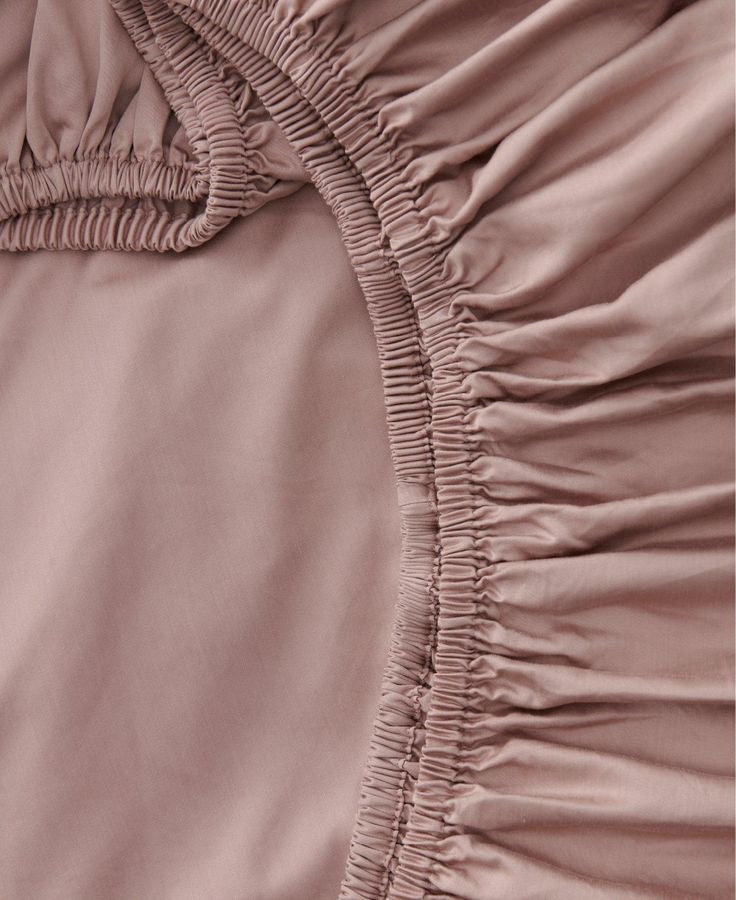 Fitted Sheet Set | Cashmere Seersucker | 300GSM
