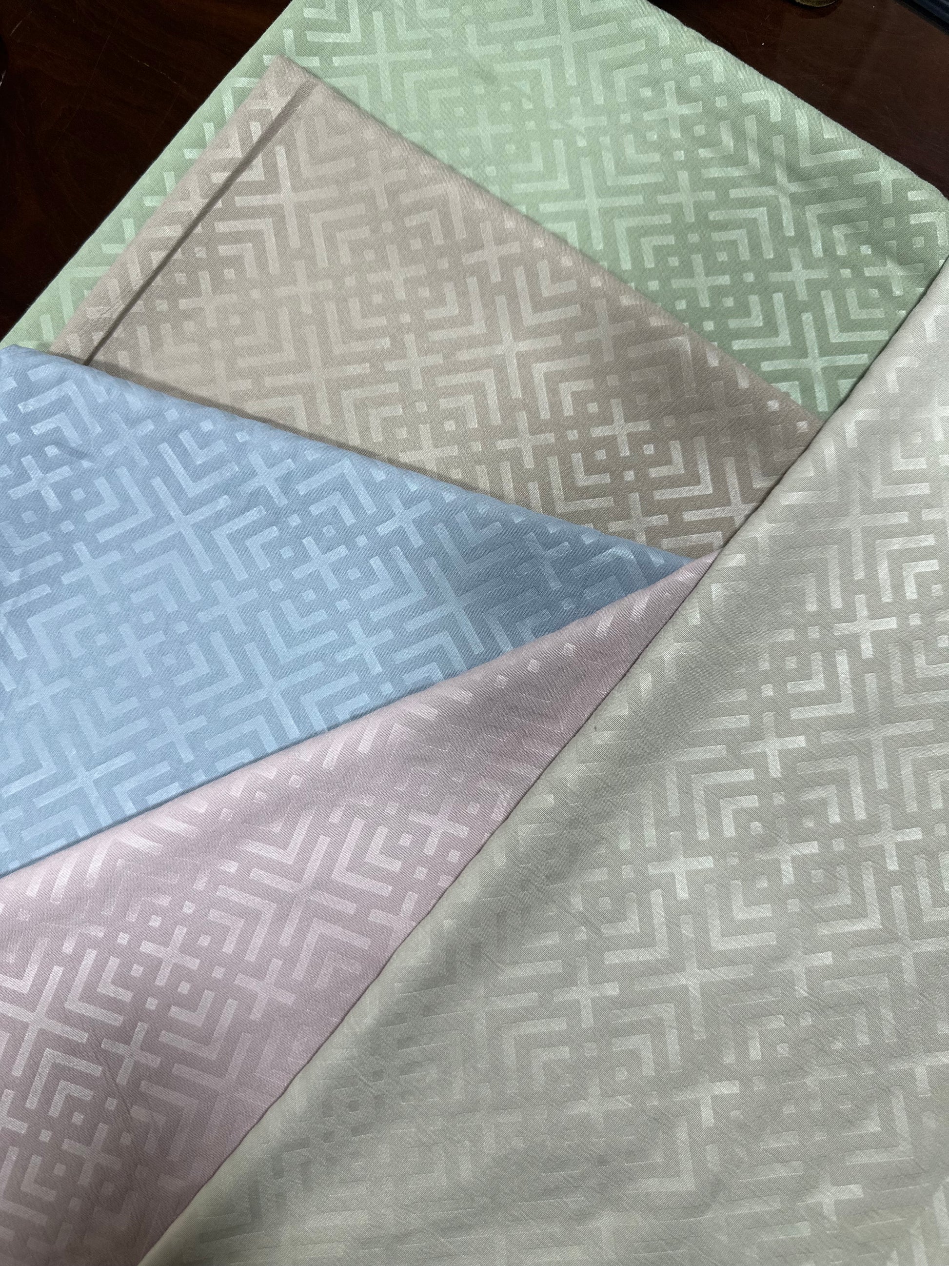 Duvet Cover Set | Silky Tencel Geometric | 300GSM