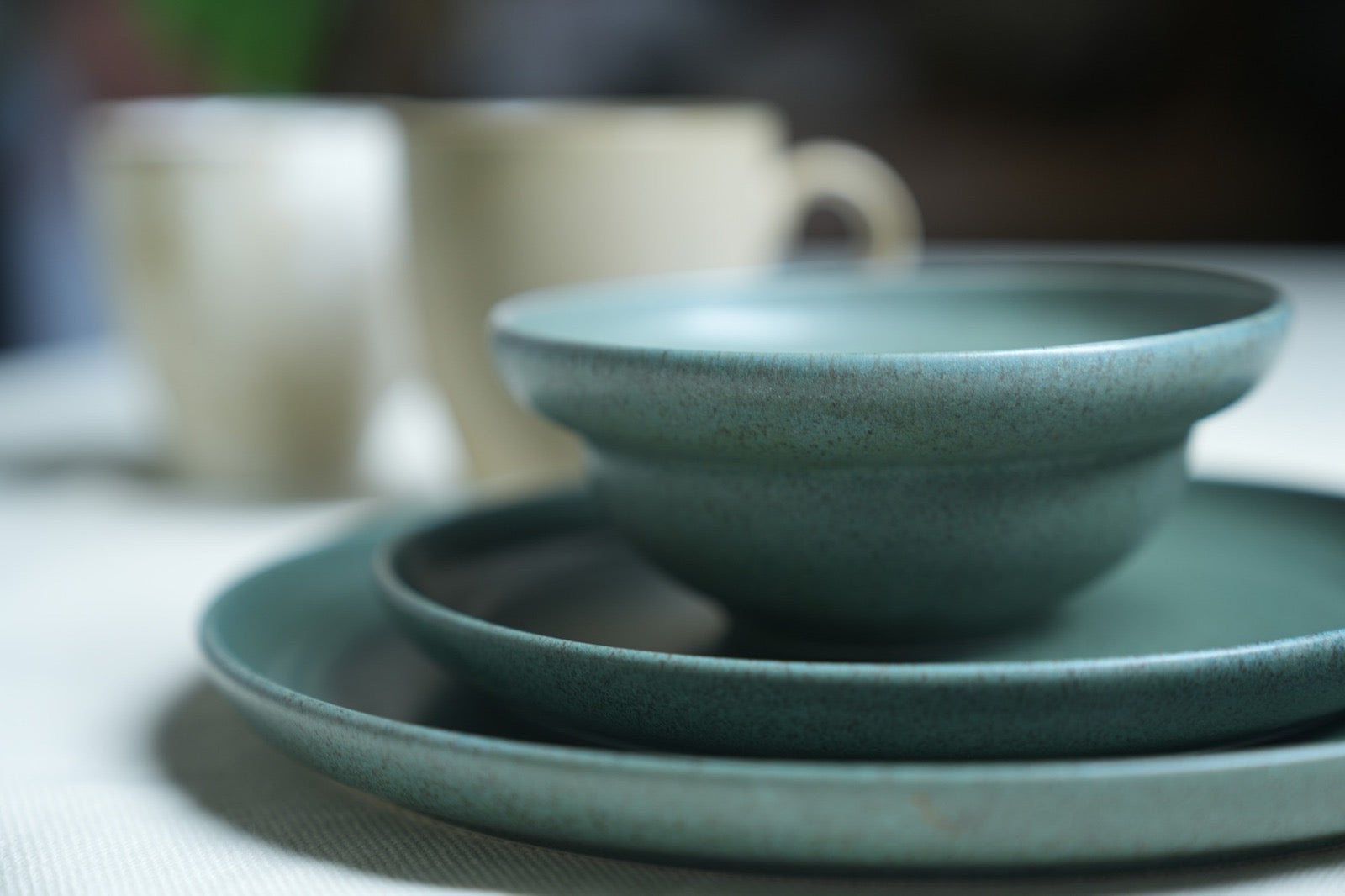 3-Piece | Verdant Stone Dining Set