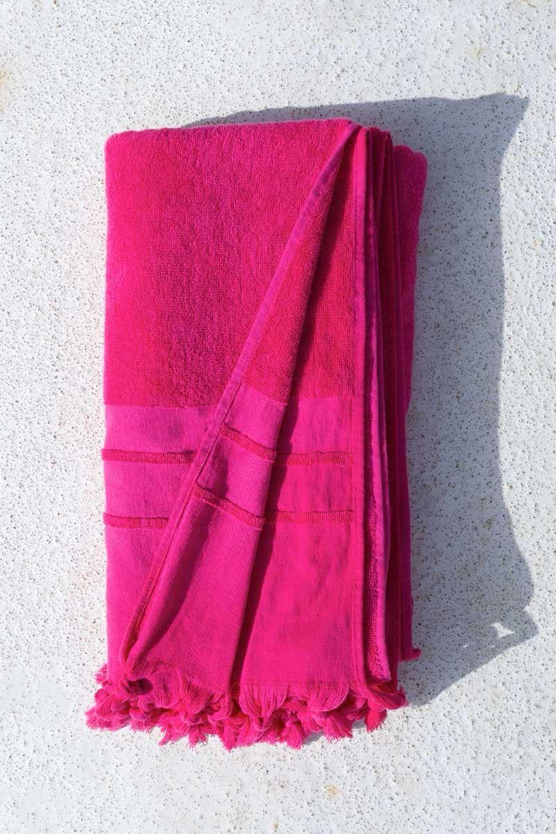 Hot Pink | Beach Towel