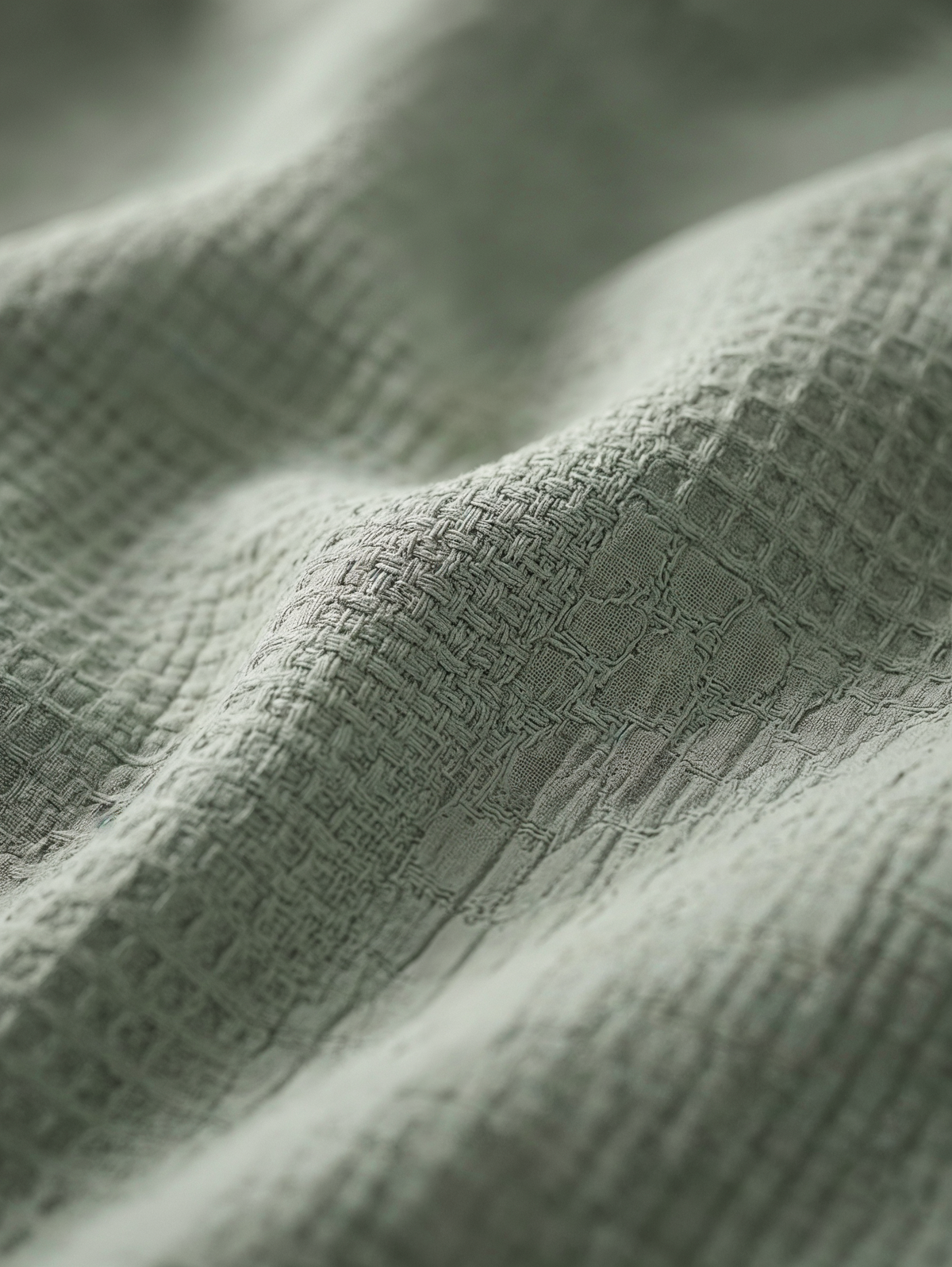 Balance | Weaved Giza Cotton Mint Coverlet