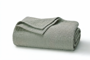 Balance | Weaved Giza Cotton Mint Coverlet
