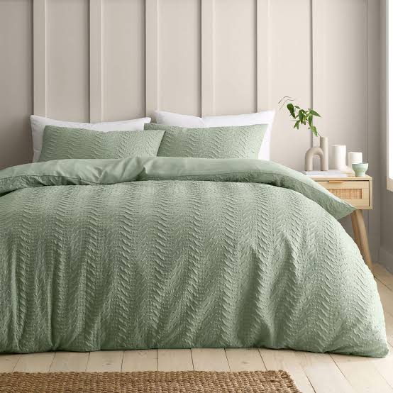 Duvet Cover Set | Silky Tencel Geometric | 300GSM