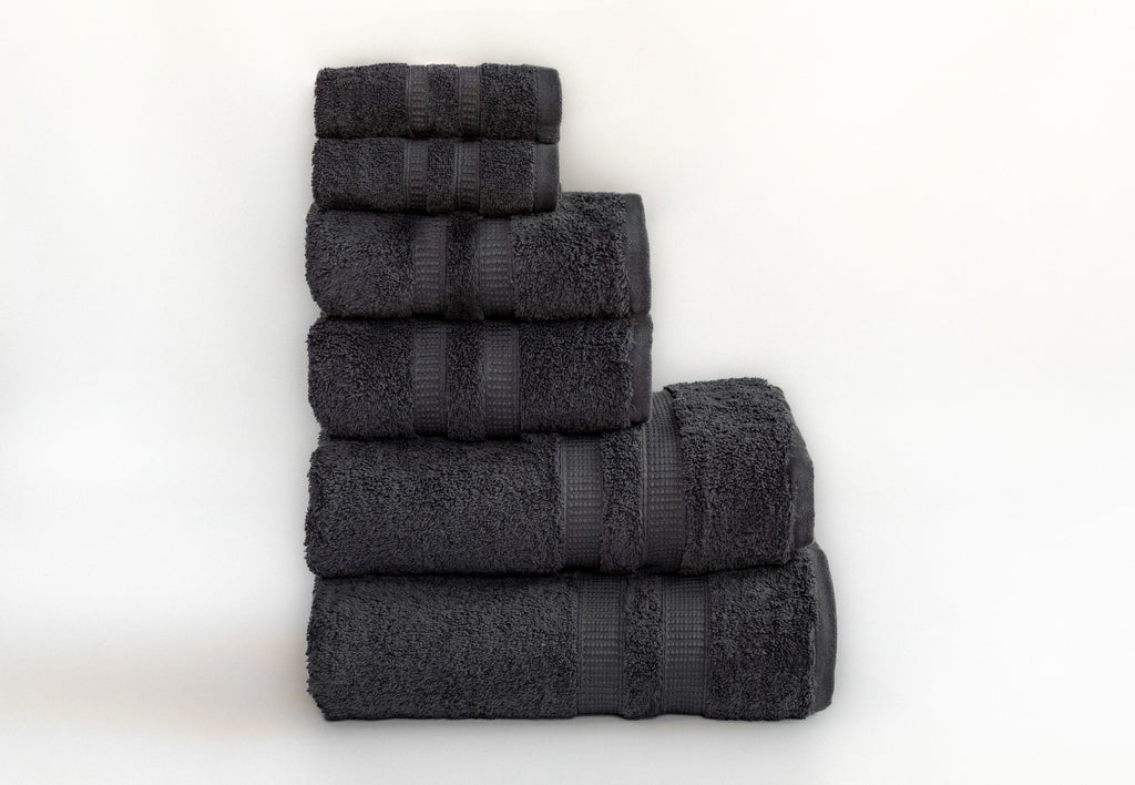 6-Piece | Cement Towel Set | 650GSM