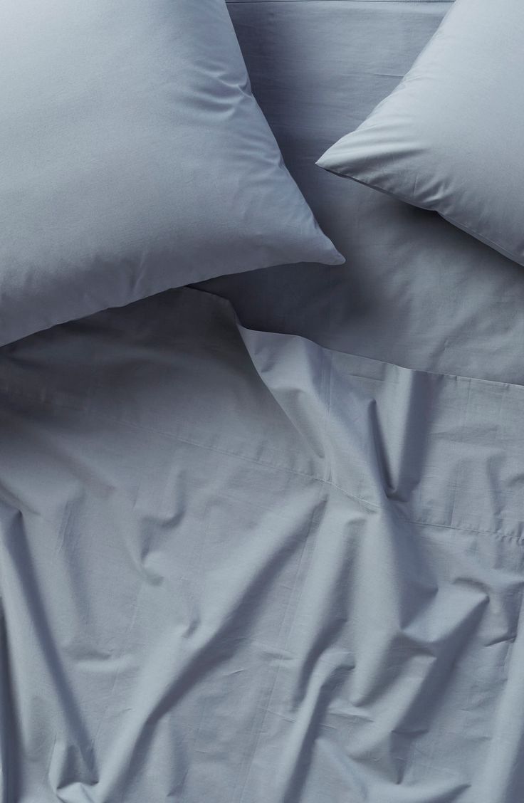 Flat Sheet Sets | Blue Seersucker | 300GSM