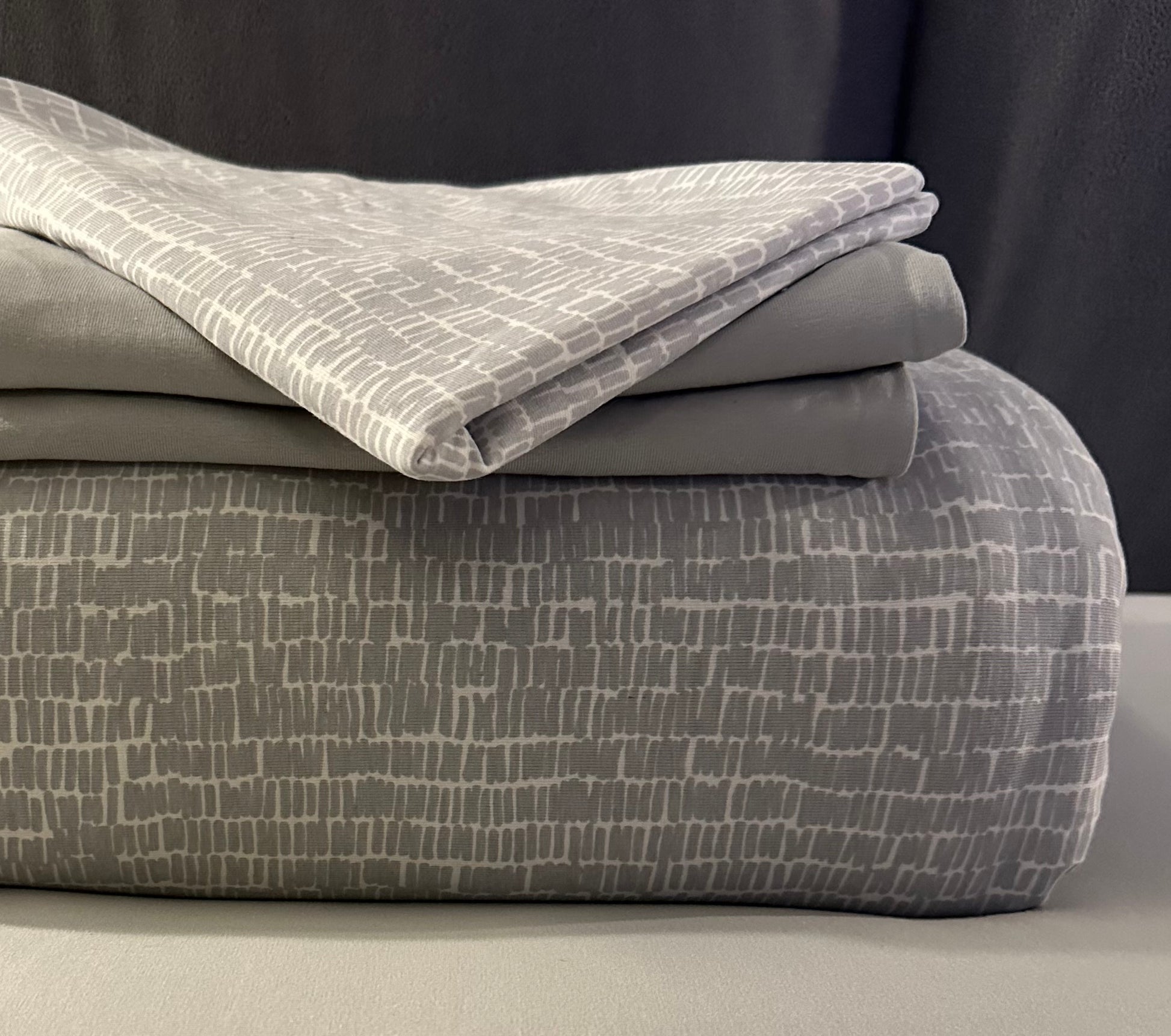 6-Piece | Grey Jersey Knit | 400GSM