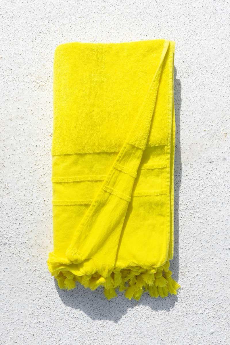 Yellow | Beach Towel