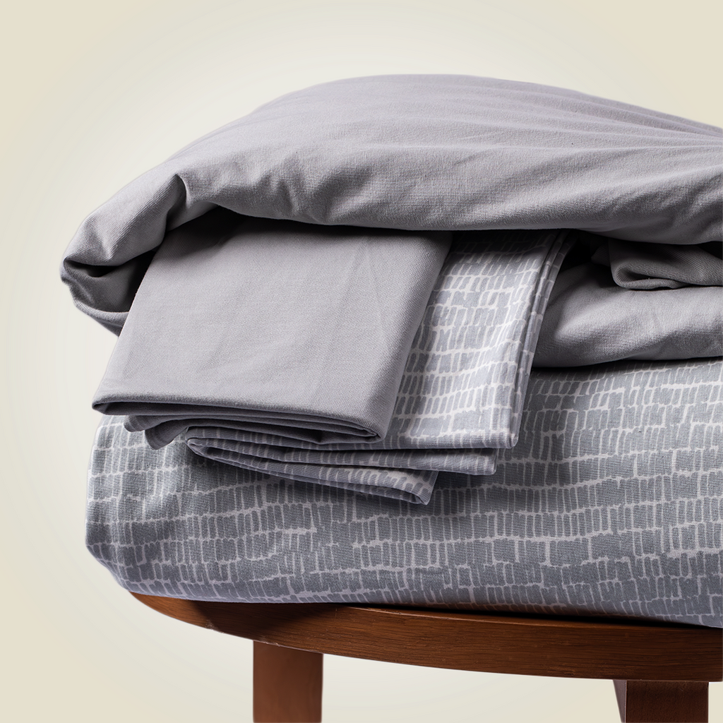 6-Piece | Grey Jersey Knit | 400GSM