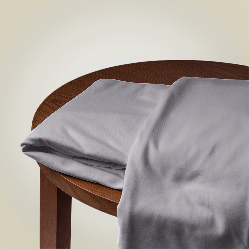 Fitted Sheet Set | Grey Jersey | 400GSM