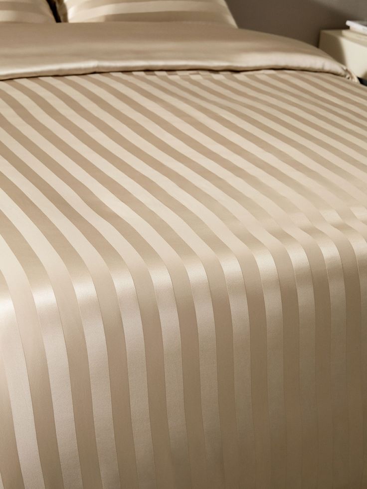 6-Piece | Champagne Satin Stripe | 400TC