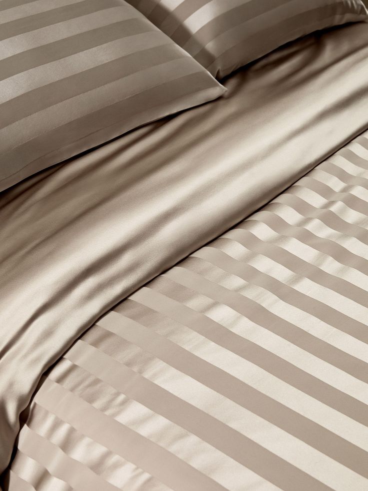 6-Piece | Champagne Satin Stripe | 400TC