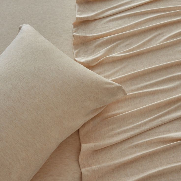 Fitted Sheet Set | Beige Jersey | 400GSM