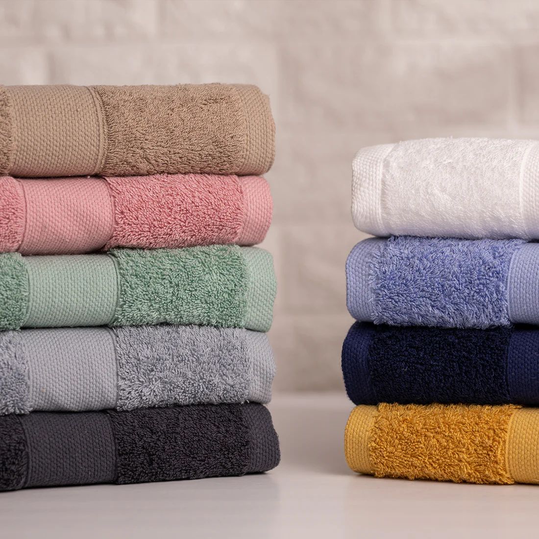 4-Piece | Mint Towel Set | 650GSM