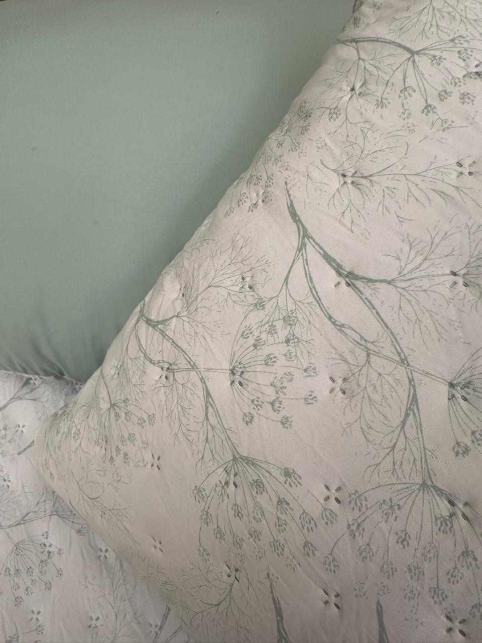 Tencel | Grey Floral Reversible Bedspread