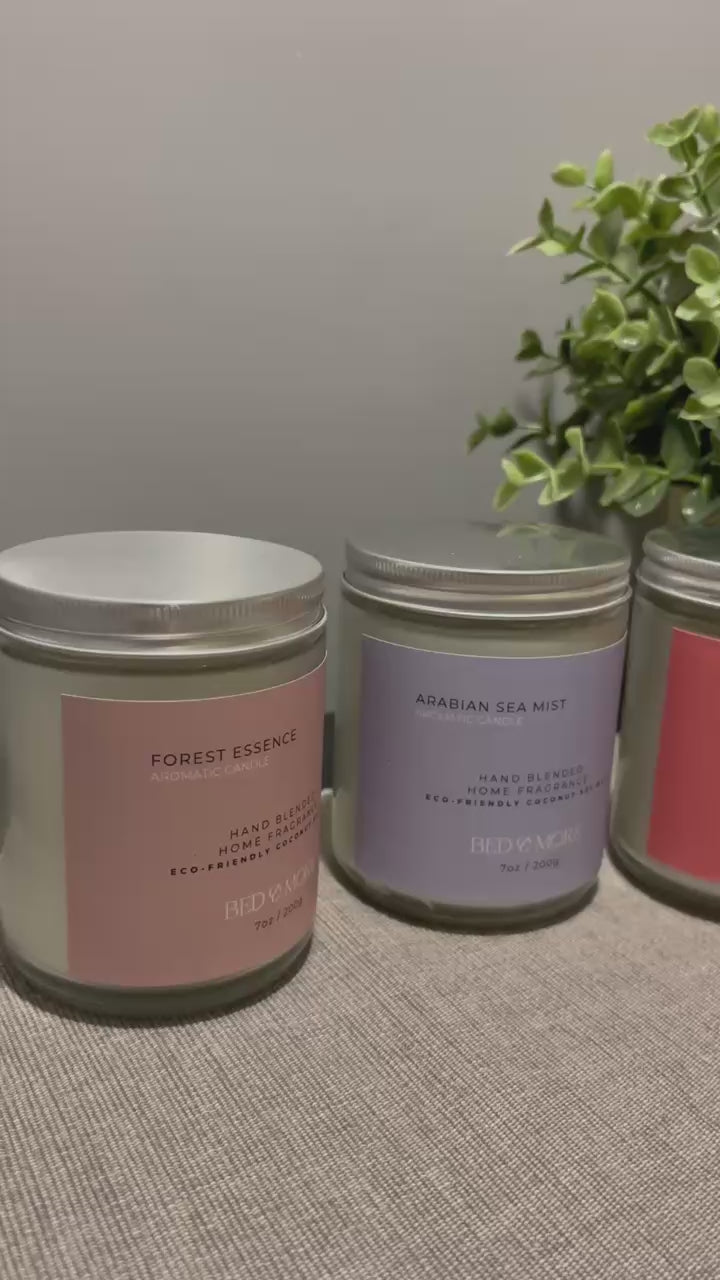 Load video: Premium Candle | Crimson Apple